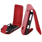 Easy Flip-Etui til Mini - Læder (Rød)